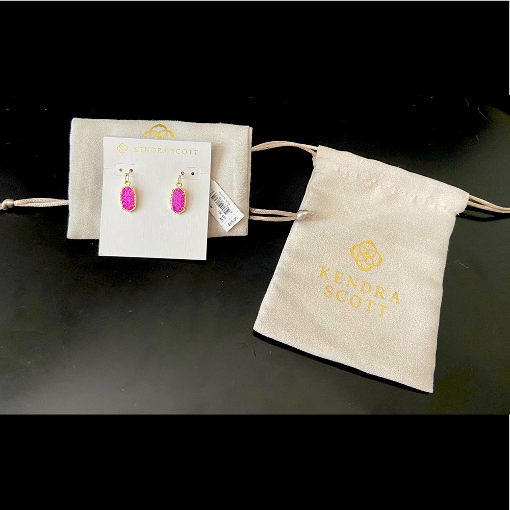 Kendra Scott Lee Gold Drop Earrings